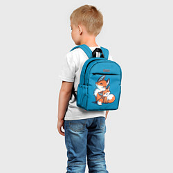 Детский рюкзак Лисья семья, цвет: 3D-принт — фото 2