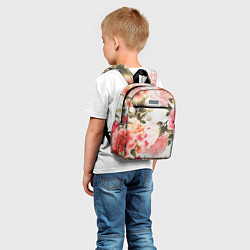 Детский рюкзак Нежный букет, цвет: 3D-принт — фото 2