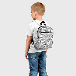 Детский рюкзак Bring me the horizon white, цвет: 3D-принт — фото 2