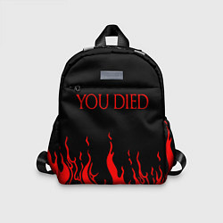Детский рюкзак YOU DIED, цвет: 3D-принт