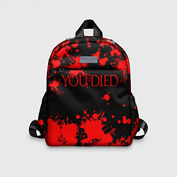 Детский рюкзак DARK SOULS, цвет: 3D-принт