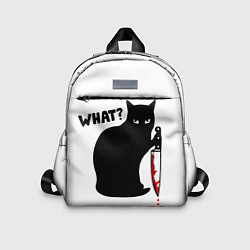 Детский рюкзак What Cat, цвет: 3D-принт
