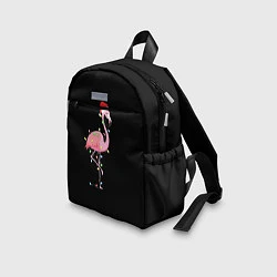 Детский рюкзак Новогодний Фламинго, цвет: 3D-принт — фото 2