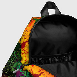 Детский рюкзак Взрыв красок, цвет: 3D-принт — фото 2