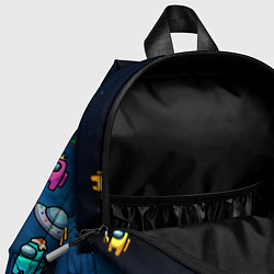 Детский рюкзак Among US, цвет: 3D-принт — фото 2