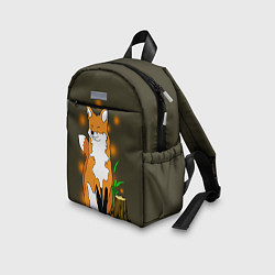Детский рюкзак Лиса в лесу, цвет: 3D-принт — фото 2