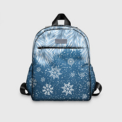 Детский рюкзак Снежное Настроенние, цвет: 3D-принт
