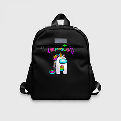 Детский рюкзак Среди нас -Единорог, цвет: 3D-принт