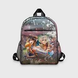 Детский рюкзак Доктор Стоун, цвет: 3D-принт