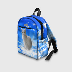 Детский рюкзак Кот в облаках, цвет: 3D-принт — фото 2