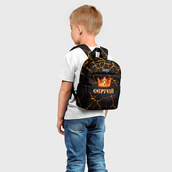 Детский рюкзак Сергей, цвет: 3D-принт — фото 2