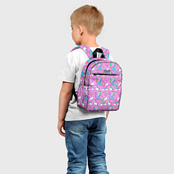 Детский рюкзак Единороги и пончики, цвет: 3D-принт — фото 2