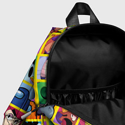 Детский рюкзак Among Us Brawl Stars Персона, цвет: 3D-принт — фото 2