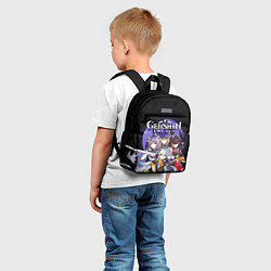 Детский рюкзак GENSHIN IMPACT ЭЛЕКТРО, цвет: 3D-принт — фото 2