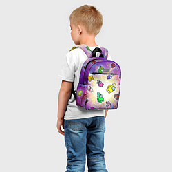 Детский рюкзак Among us - просто космос, цвет: 3D-принт — фото 2