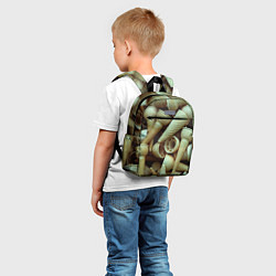 Детский рюкзак Рожки, цвет: 3D-принт — фото 2