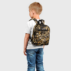 Детский рюкзак Гильзы, цвет: 3D-принт — фото 2