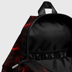 Детский рюкзак ЛАВА ЛАВОВЫЕ ТРЕЩИНЫ LAVA, цвет: 3D-принт — фото 2