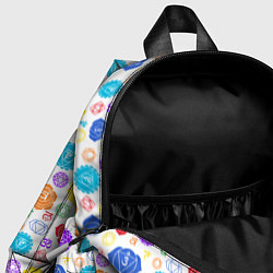 Детский рюкзак Чакры, цвет: 3D-принт — фото 2