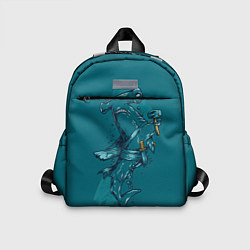 Детский рюкзак Акула, цвет: 3D-принт