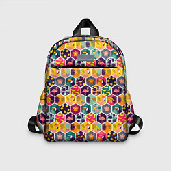Детский рюкзак Тропический коллаж, цвет: 3D-принт