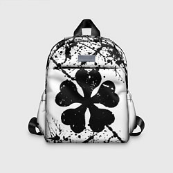 Детский рюкзак Черный клевер,, цвет: 3D-принт