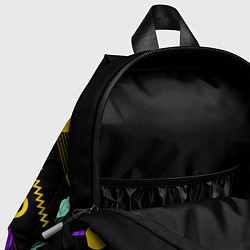 Детский рюкзак Круги и Треугольники, цвет: 3D-принт — фото 2