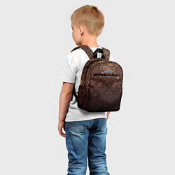 Детский рюкзак Шестеренки, цвет: 3D-принт — фото 2