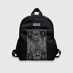Детский рюкзак Козырной король - скелет, цвет: 3D-принт