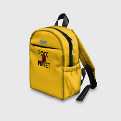 Детский рюкзак Rock privet, цвет: 3D-принт — фото 2