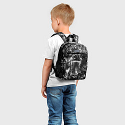 Детский рюкзак Волчья пасть, цвет: 3D-принт — фото 2