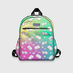 Детский рюкзак Спящий милашка пони, цвет: 3D-принт