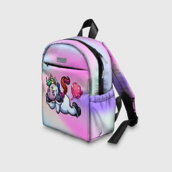 Детский рюкзак Озорной единорог, цвет: 3D-принт — фото 2