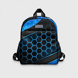 Детский рюкзак 3D luxury blue 3Д СОТЫ и плиты