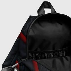 Детский рюкзак 3D СОТЫ Металлические вставки, цвет: 3D-принт — фото 2