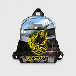Детский рюкзак SAMURAI & CYBERPUNK 2077, цвет: 3D-принт