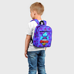 Детский рюкзак Brawl Stars Blue, цвет: 3D-принт — фото 2