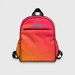 Детский рюкзак Градиент заря, цвет: 3D-принт