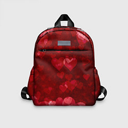 Детский рюкзак СЕРДЕЧКИ HEARTS Z, цвет: 3D-принт