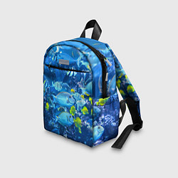 Детский рюкзак Коралловые рыбки, цвет: 3D-принт — фото 2