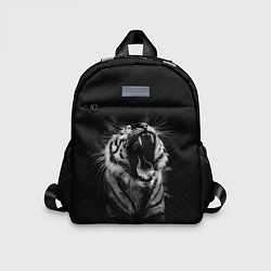 Детский рюкзак Тигр рычит Tiger realistic, цвет: 3D-принт