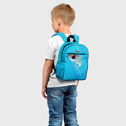 Детский рюкзак Акула в очках, цвет: 3D-принт — фото 2