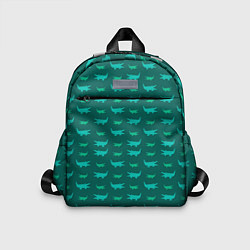 Детский рюкзак Крокодилы, цвет: 3D-принт