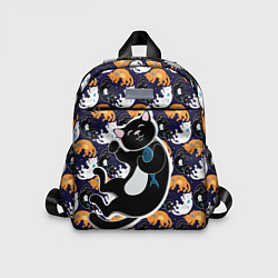 Детский рюкзак Японские котики, цвет: 3D-принт