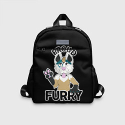 Детский рюкзак Furry wolf, цвет: 3D-принт