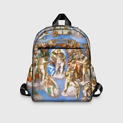 Детский рюкзак Микеланджело страшный суд, цвет: 3D-принт