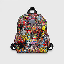 Детский рюкзак Логотипы Аниме Мультиков, цвет: 3D-принт