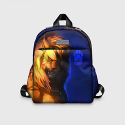 Детский рюкзак Furry lion, цвет: 3D-принт