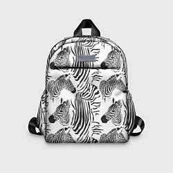Детский рюкзак Зебра, цвет: 3D-принт