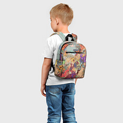 Детский рюкзак MONSTER WAR СЮРРЕАЛИЗМ, цвет: 3D-принт — фото 2